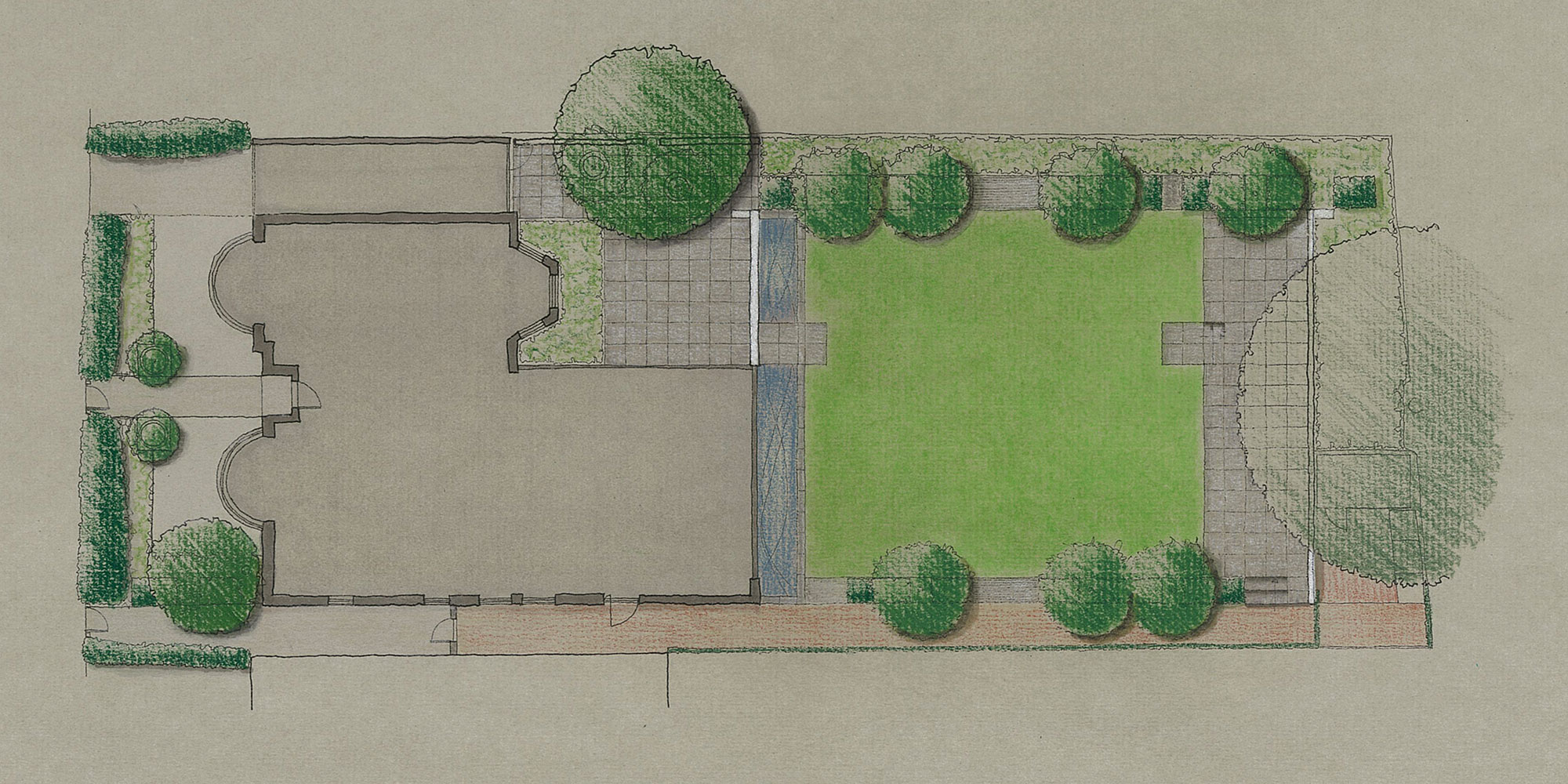 Wimbledon Garden Design by James Aldridge